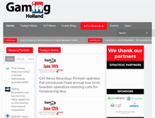 Tablet Screenshot of gaminginholland.com